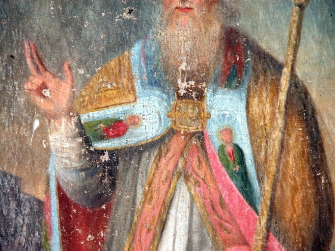 Détail du buste.