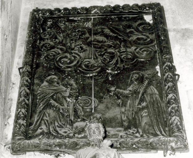 Vue générale avant destruction par la vermoulure.
