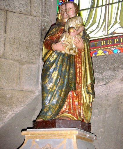 Statue : Vierge à l'Enfant