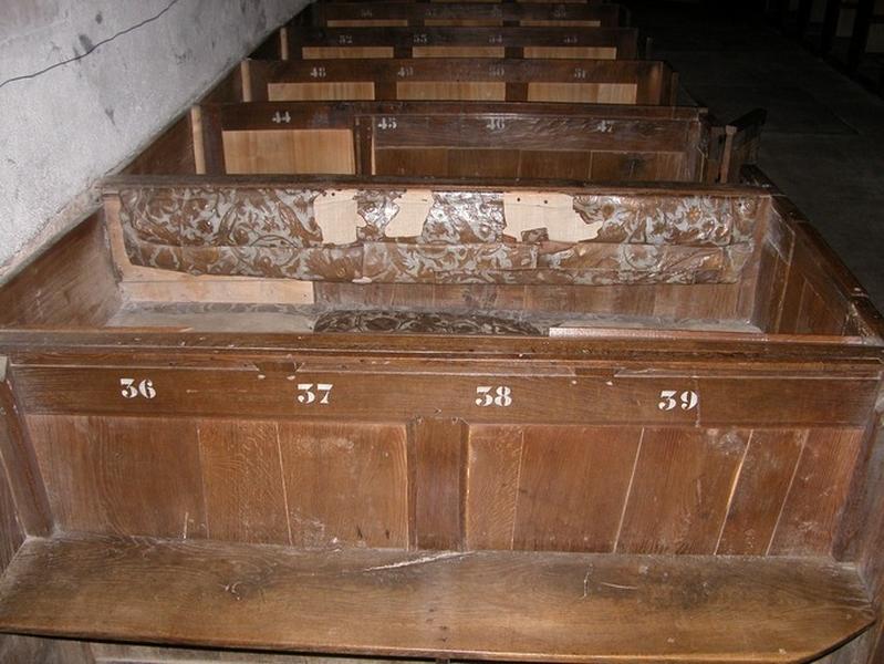 Vue de face. - © Monuments historiques ; © Conseil général de la Creuse, Conservation des Antiquités et Objets d'Art