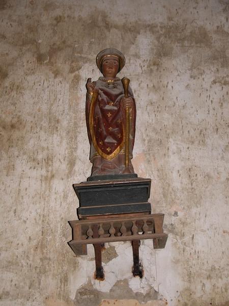 Statue-reliquaire : saint Eutrope