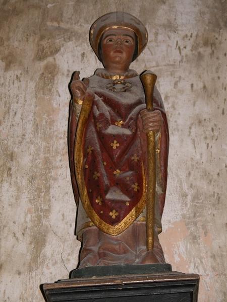 Statue-reliquaire : saint Eutrope