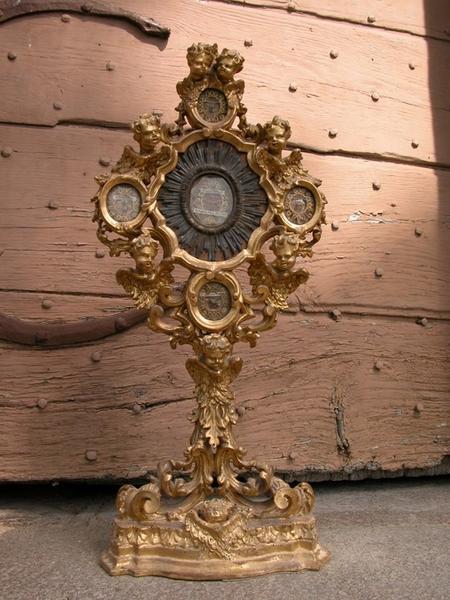 Reliquaire-monstrance : Saint Suaire