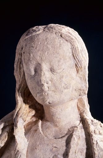 Détail du visage.