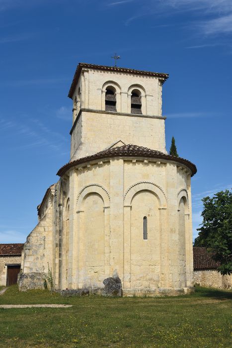 Eglise Saint-Laurent : Chevet, vue générale