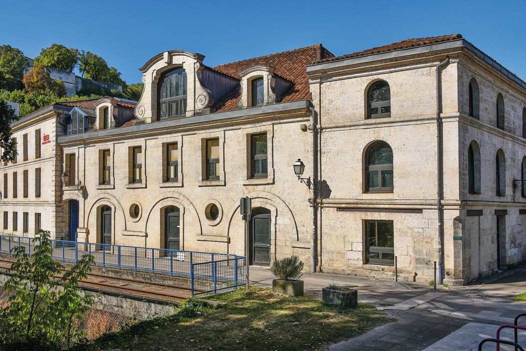 Ancienne papeterie de Saint-Cybard-le-Nil : Ensemble est, vue partielle