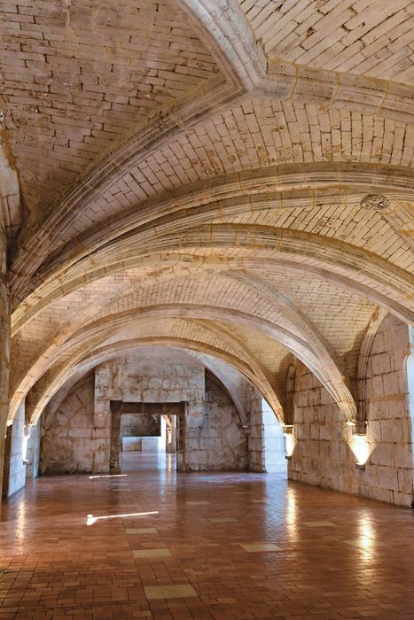 Château de François-Ier : Vue générale d'une des pièces du rez-de-chaussée