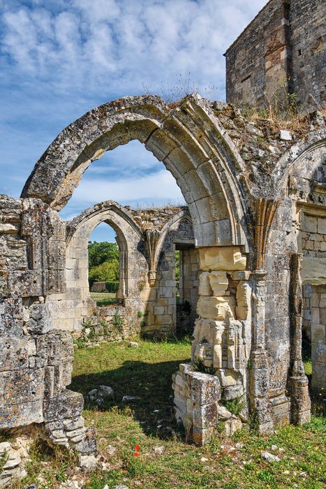 Ancien prieuré de Lanville : Ensemble nord-est, vue générale