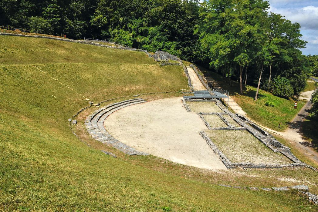 Théâtre gallo-romain dit des Bouchauds : Vue générale