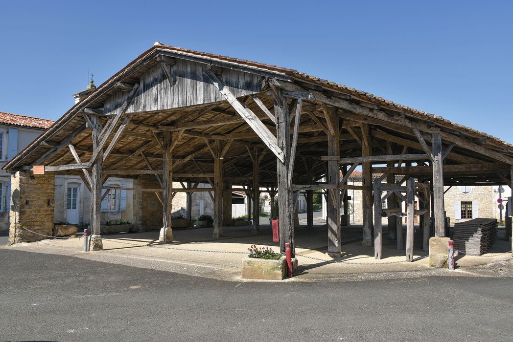 vue générale des halles