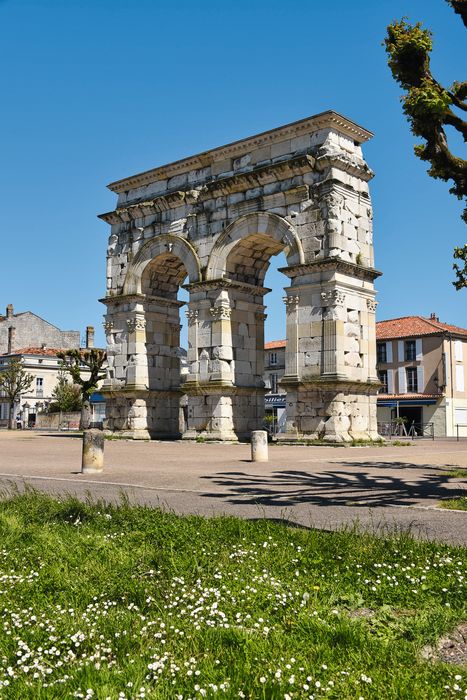 Élévation ouest, vue générale