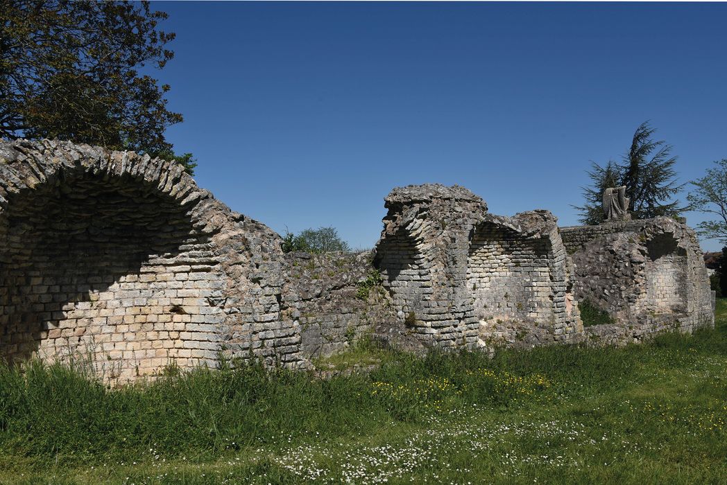 vue générale des vestiges