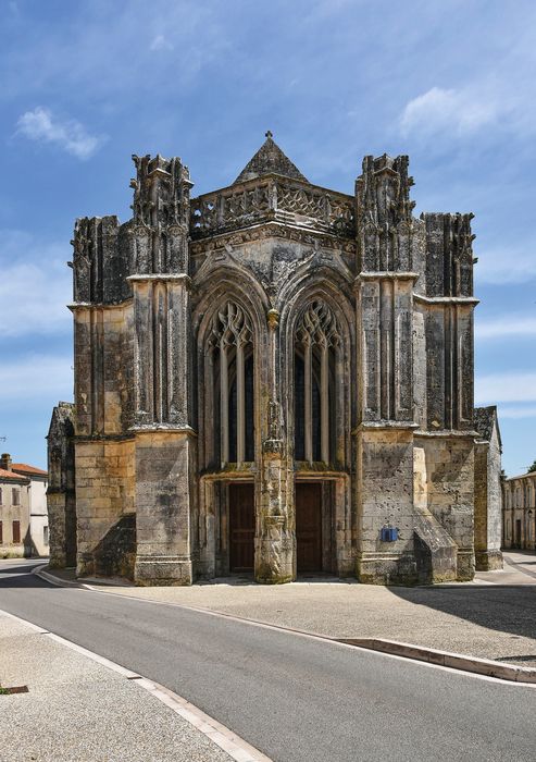 Façade ouest, vue générale