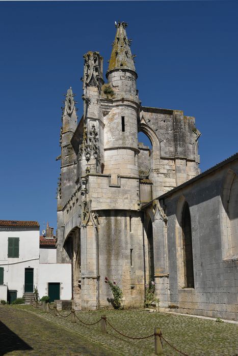 Façade latérale sud, vue partielle