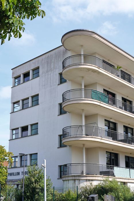 pavillon Trousseau, vue partielle des façades