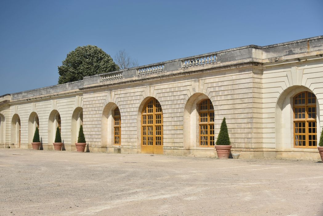 orangerie, façade sud