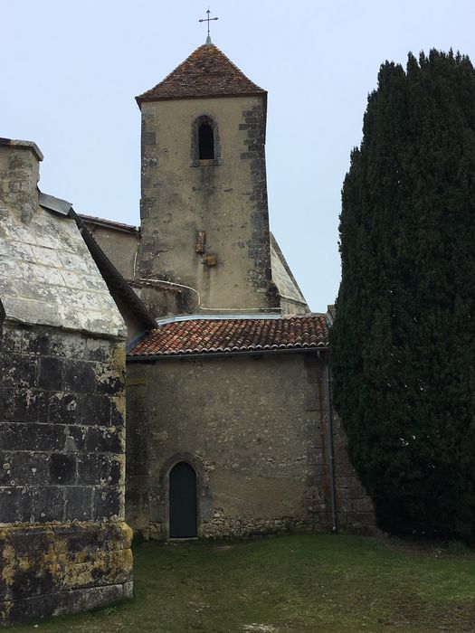 clocher, élévation ouest