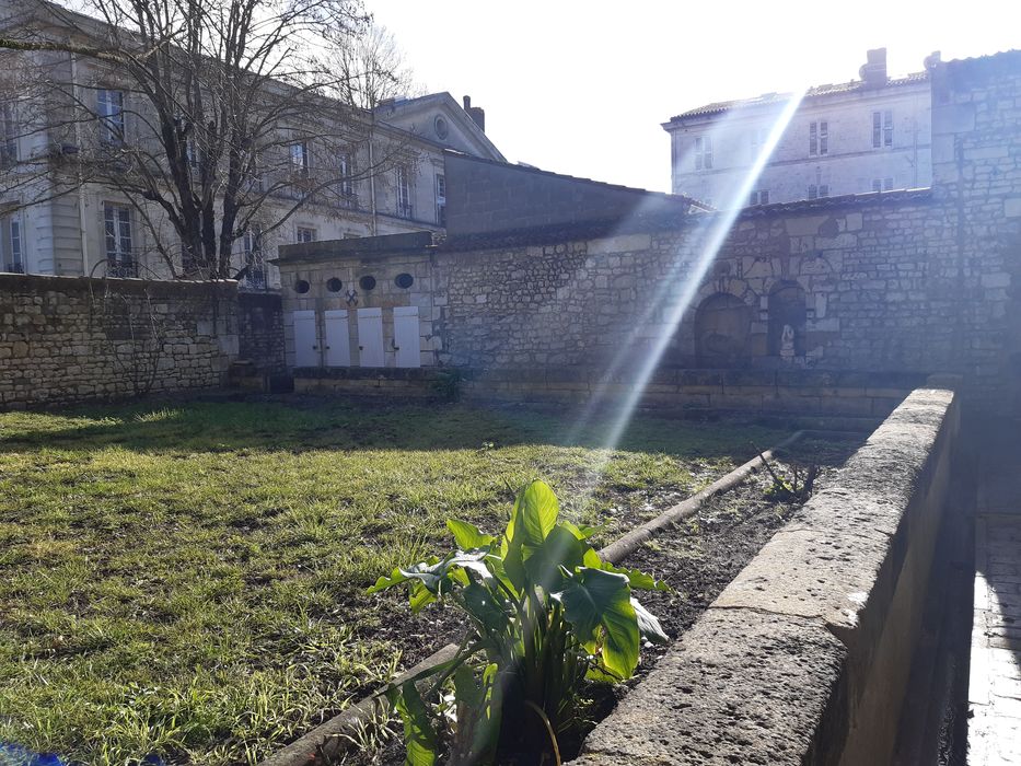 jardin, vue partielle