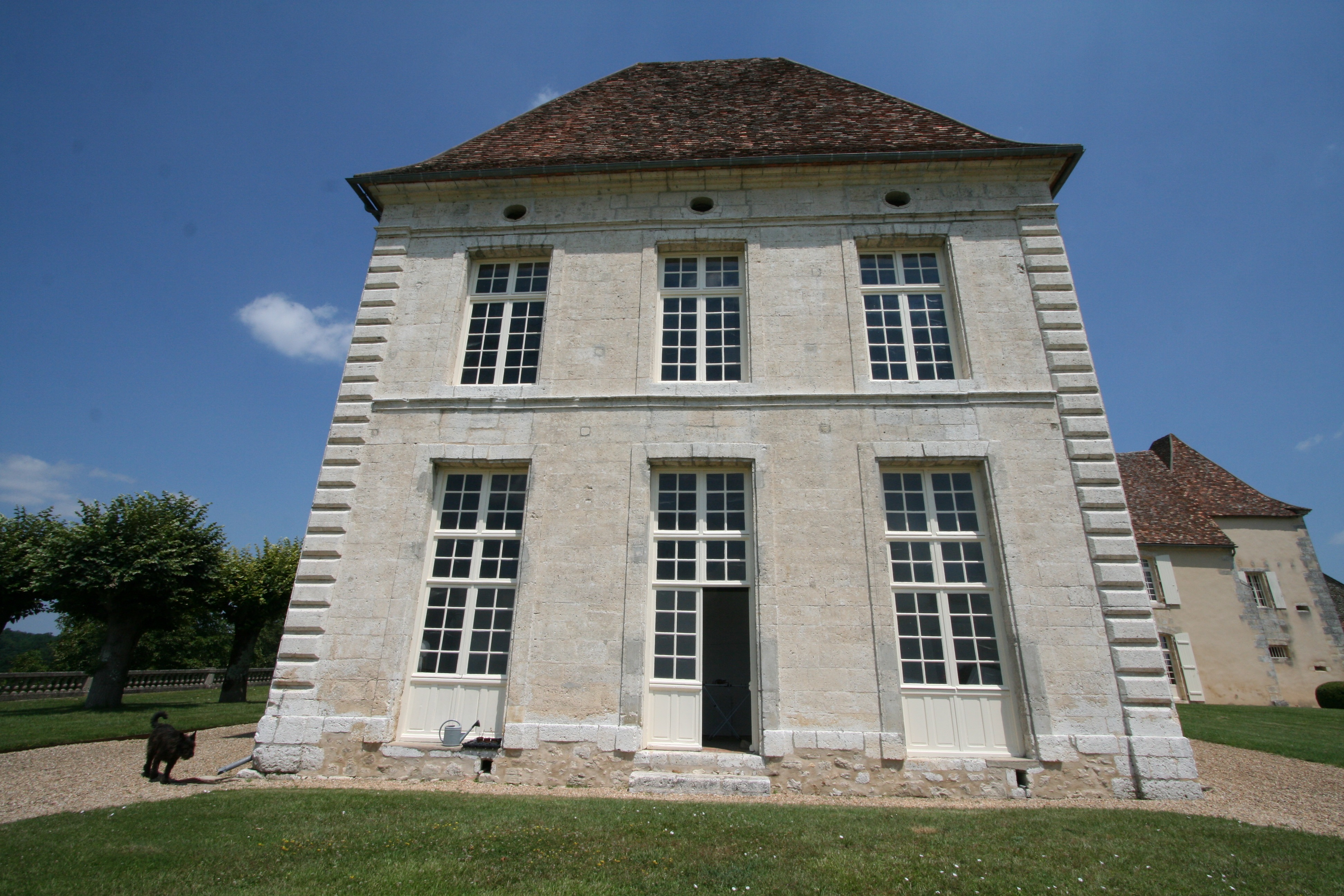 Aile 18e siècle, façade Sud-Ouest