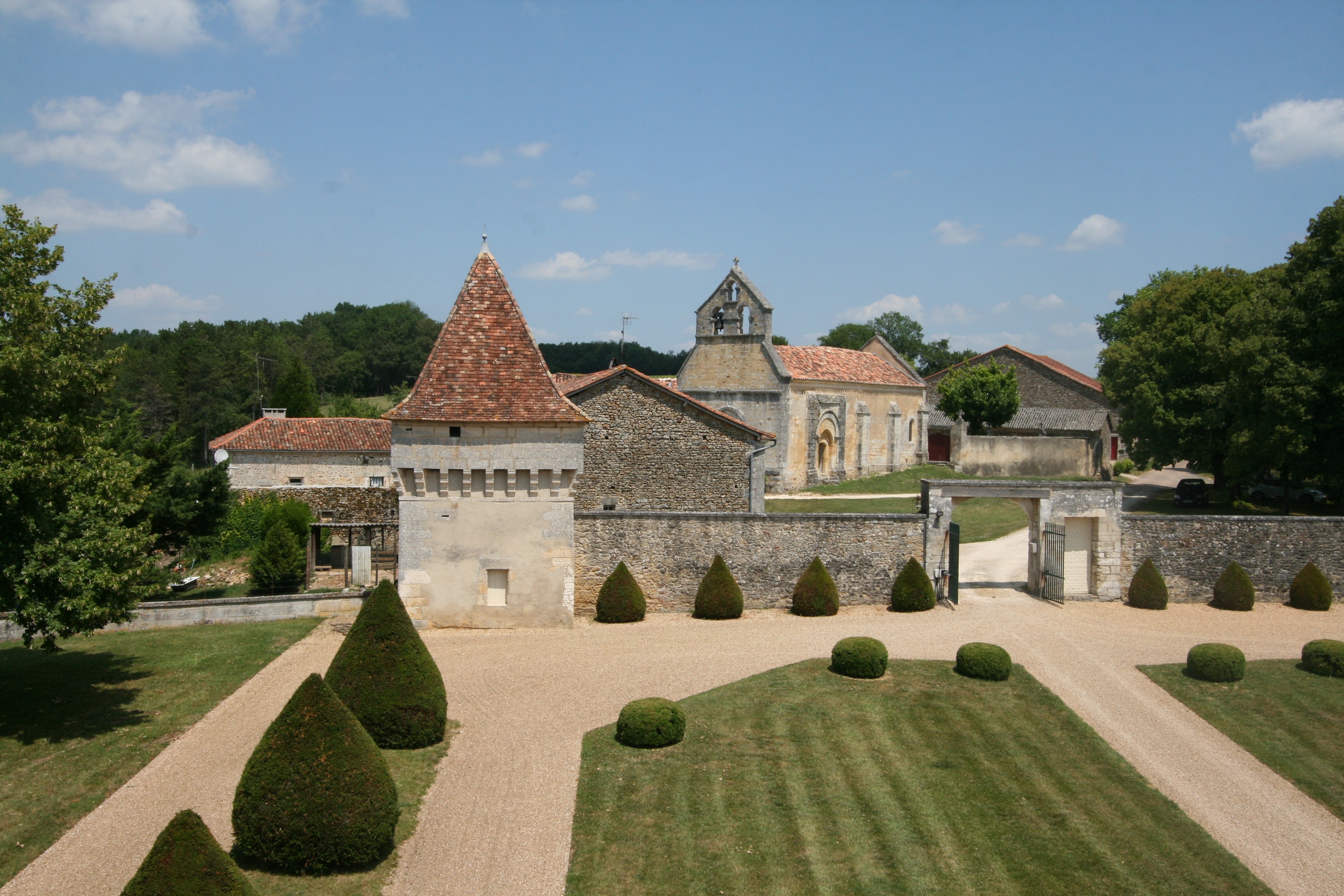 Enceinte, vue Nord-Est