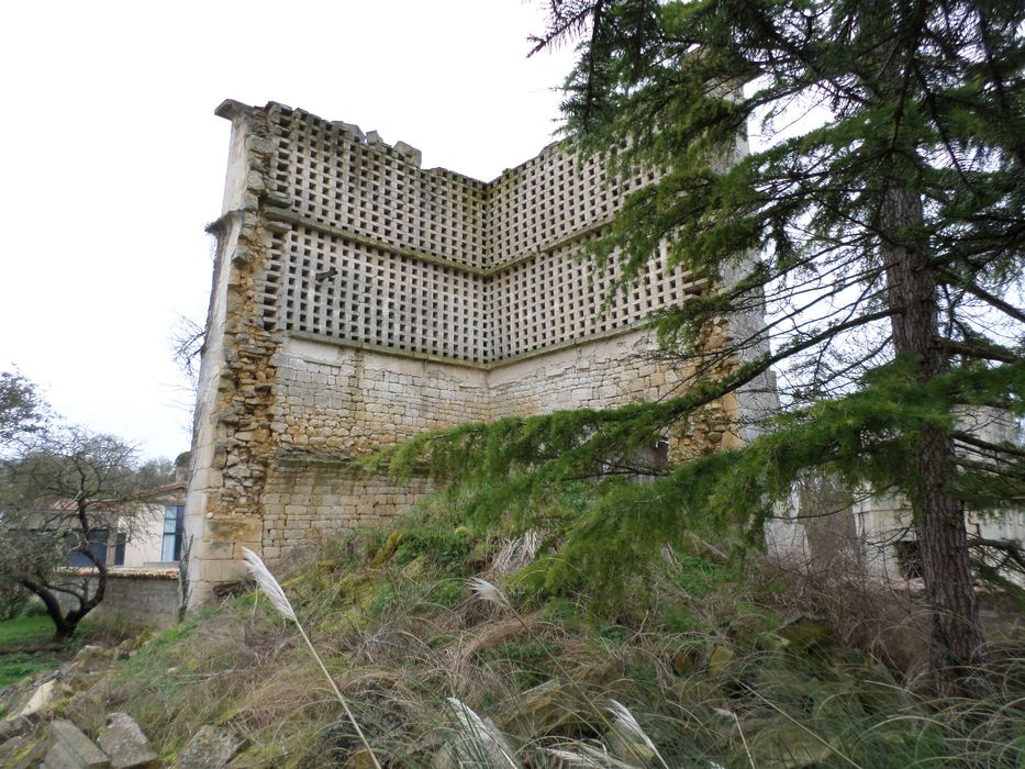 vue partielle des ruines