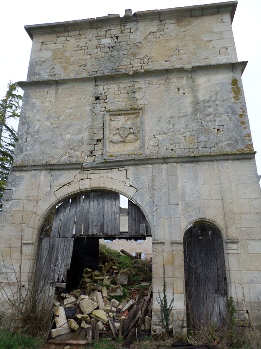 vue partielle des ruines