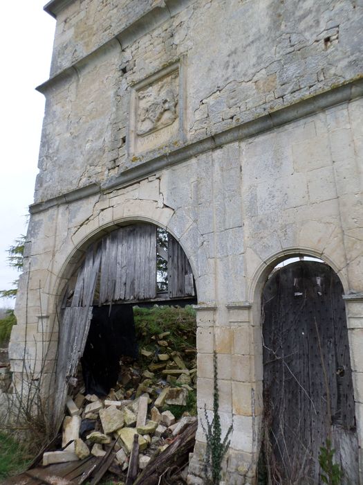 vue partielle des ruines