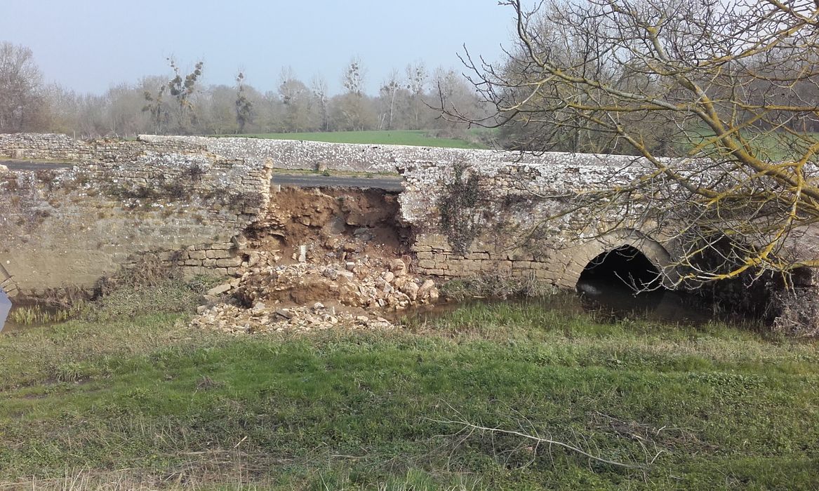 vue partielle du pont, état sanitaire