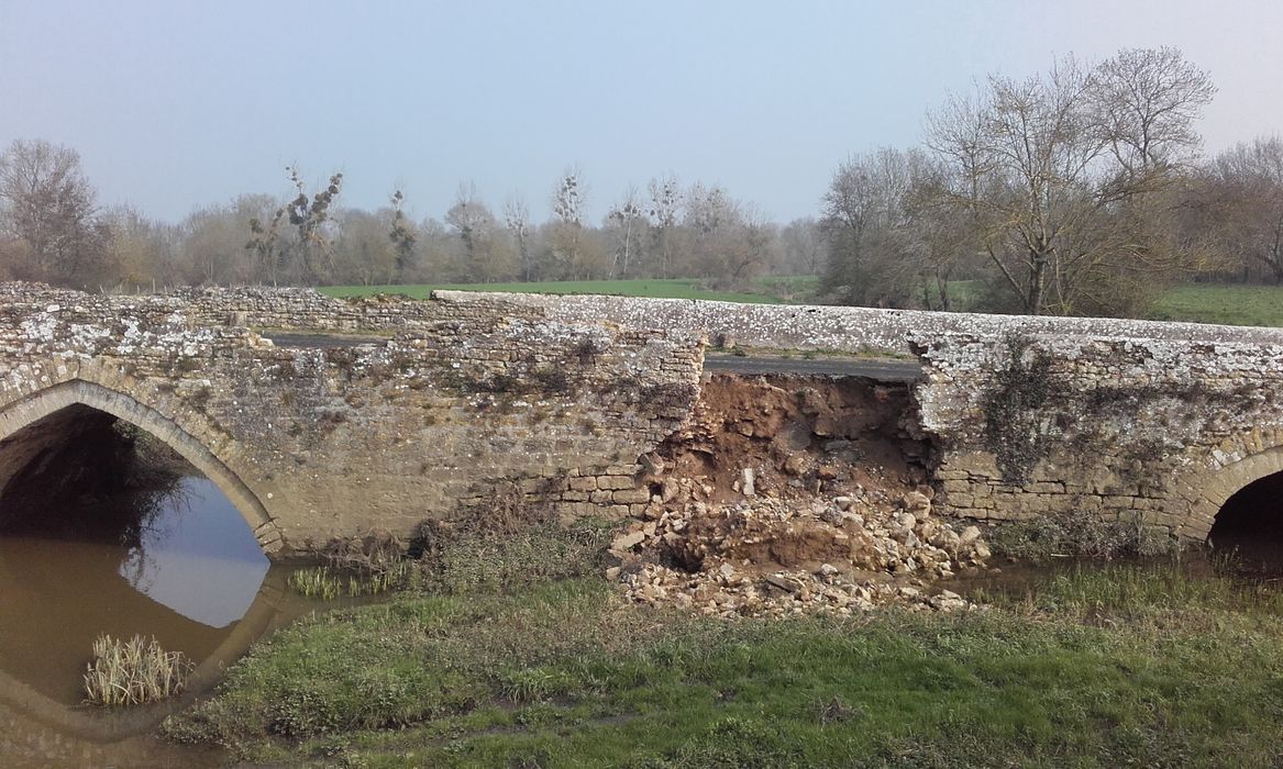 vue partielle du pont, état sanitaire