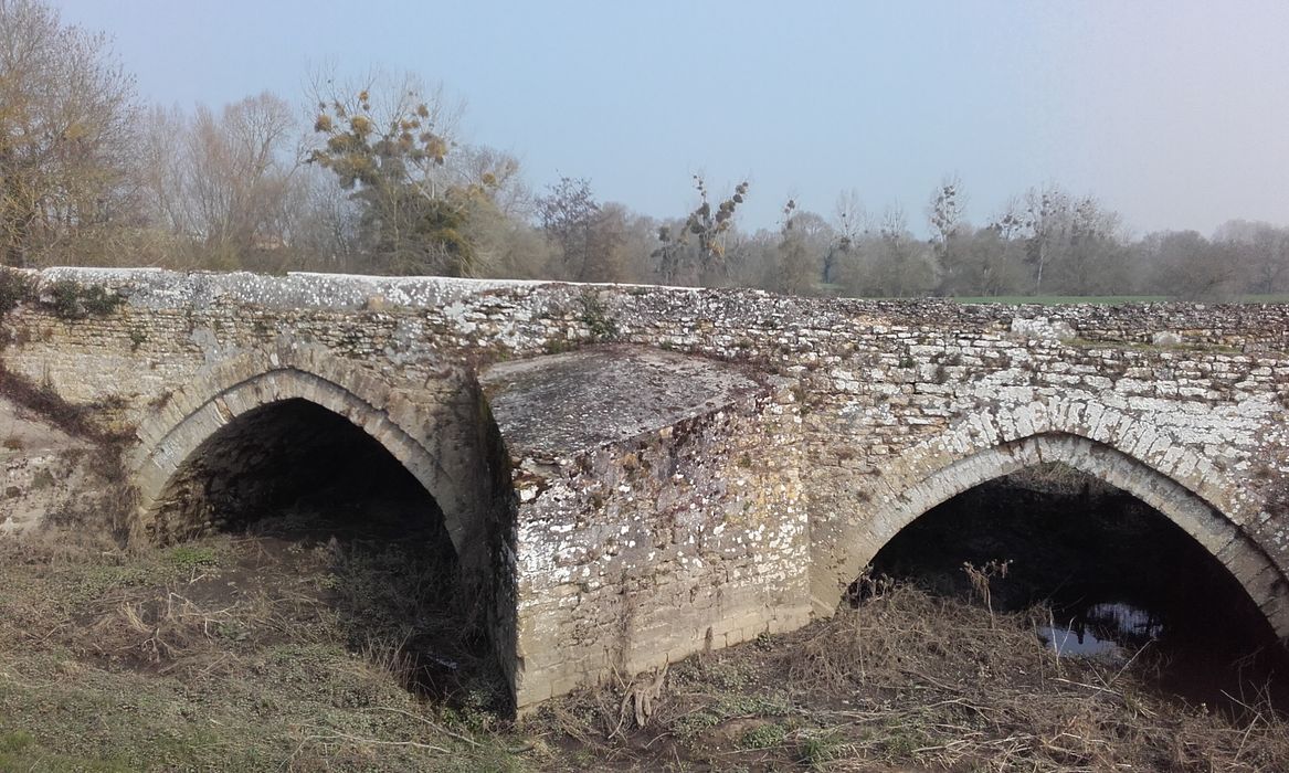 vue partielle du pont