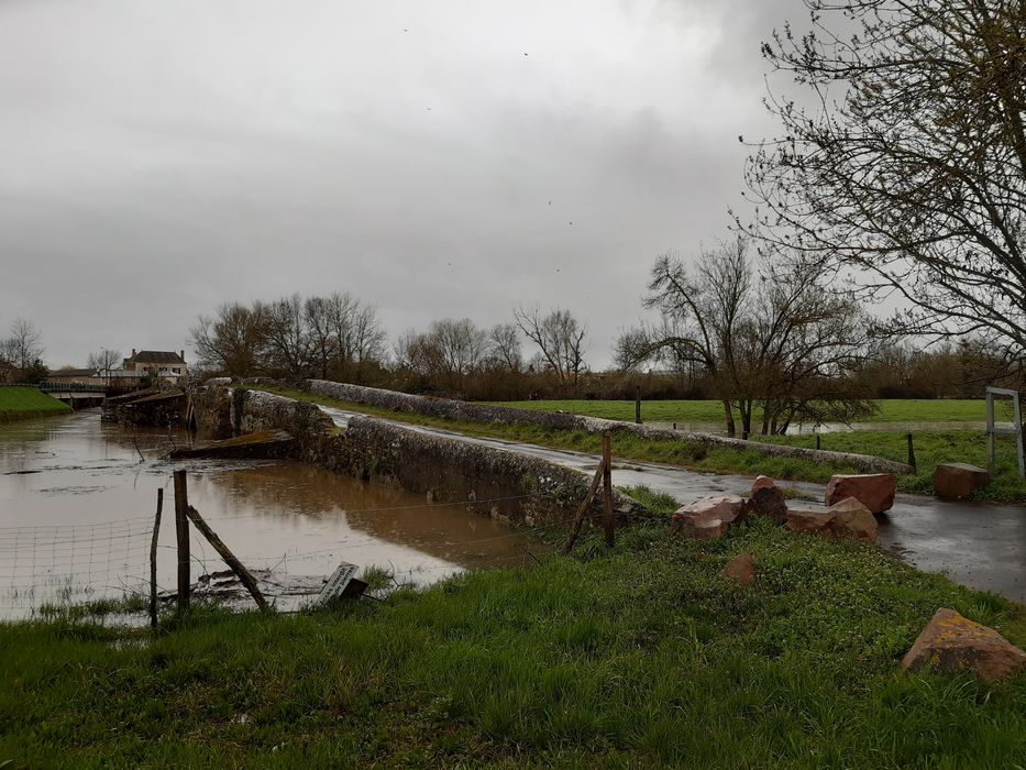 vue générale du pont dans son environnement