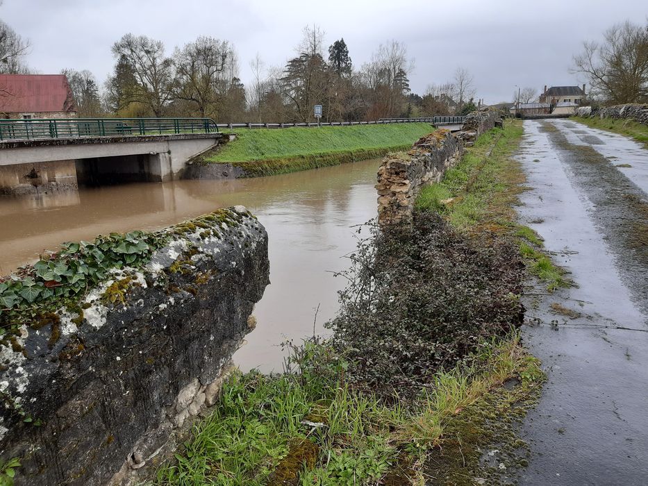 vue partielle du pont, état sanitaire