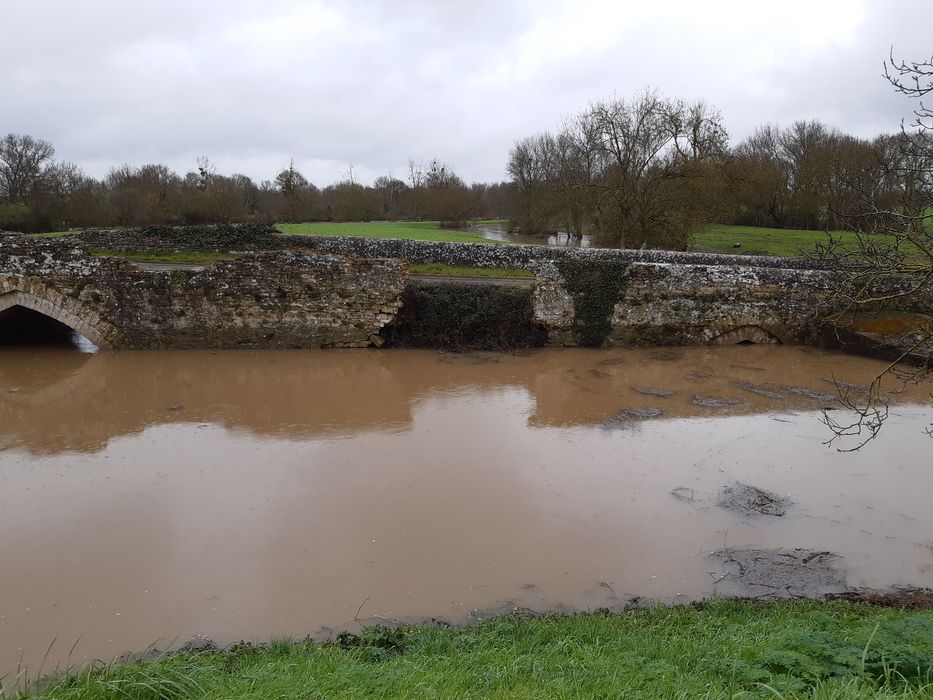 vue partielle du pont, état sanitaire