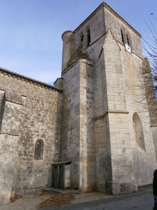 clocher, élévations, sud et ouest