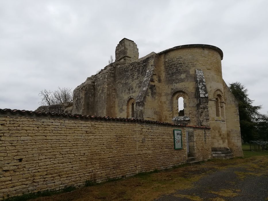 vue partielle des vestiges