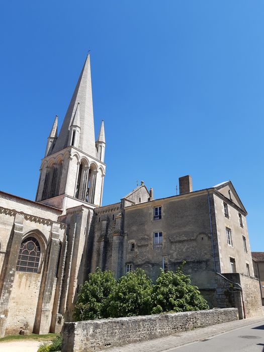 clocher, élévations sud et ouest