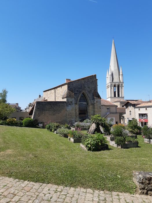 vue partielle des bâtiments monastiques