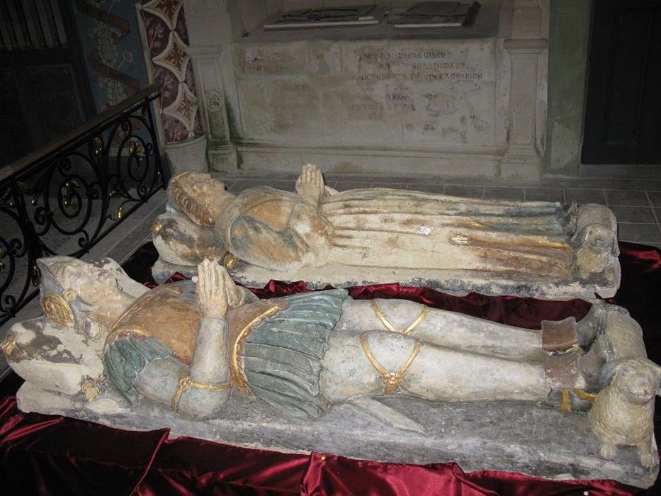 gisants de Pierre de Nuchèze et Charlotte de Brizay