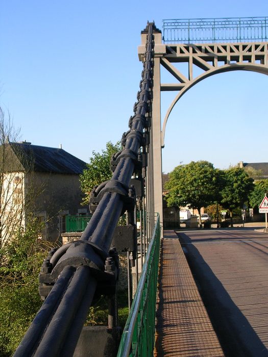 détail des câbles d’acier