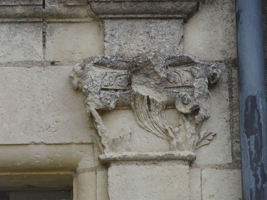 chapelle sud, porte d’accès, détail