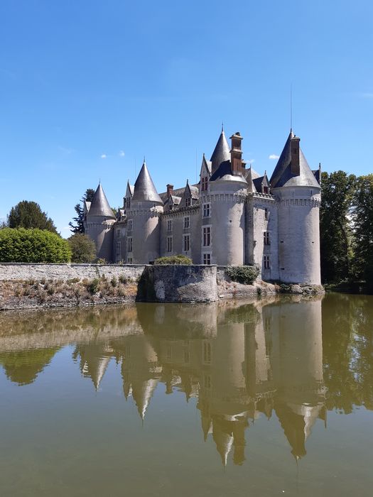 vue générale du château depuis le Nord-Ouest