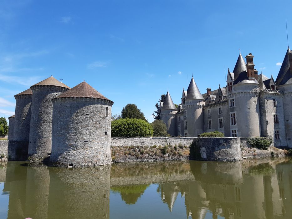 château et porterie, ensemble ouest