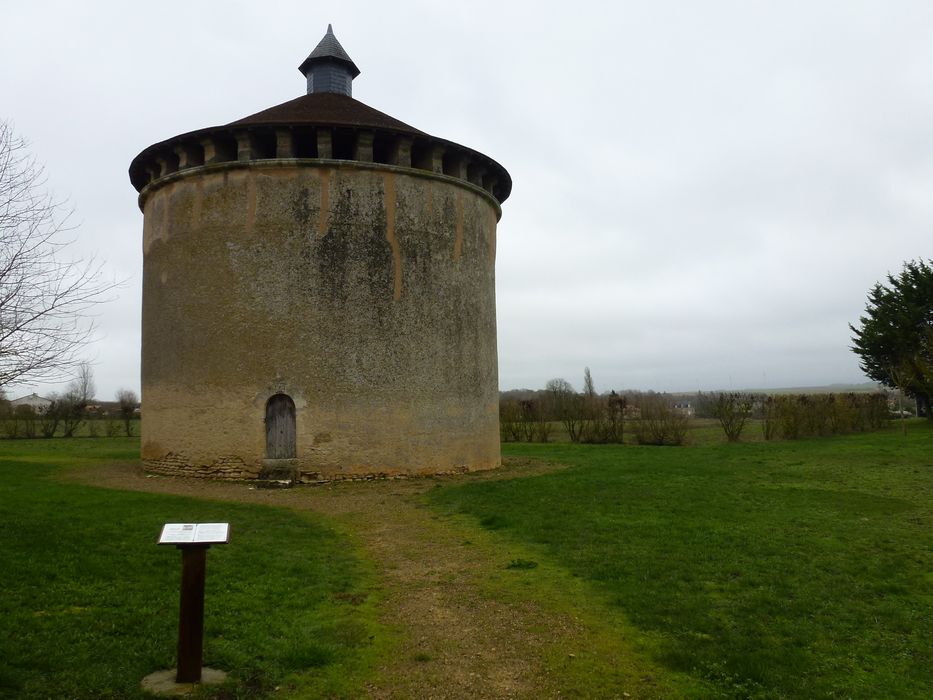 vue générale du pigeonnier