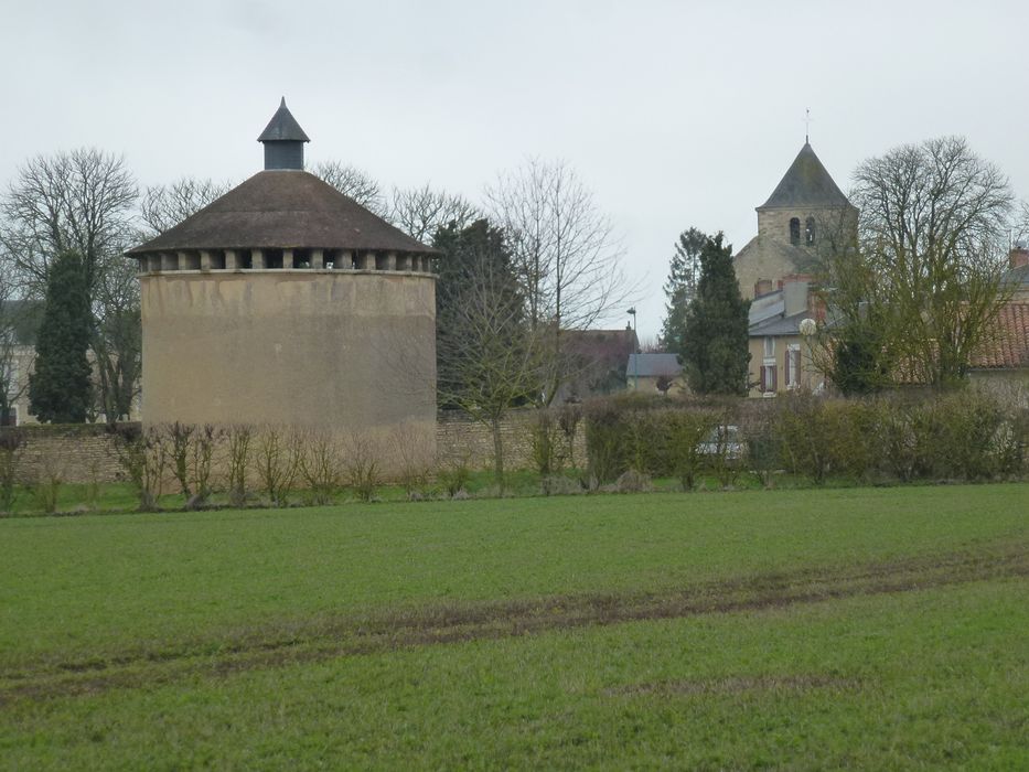 vue générale du pigeonnier