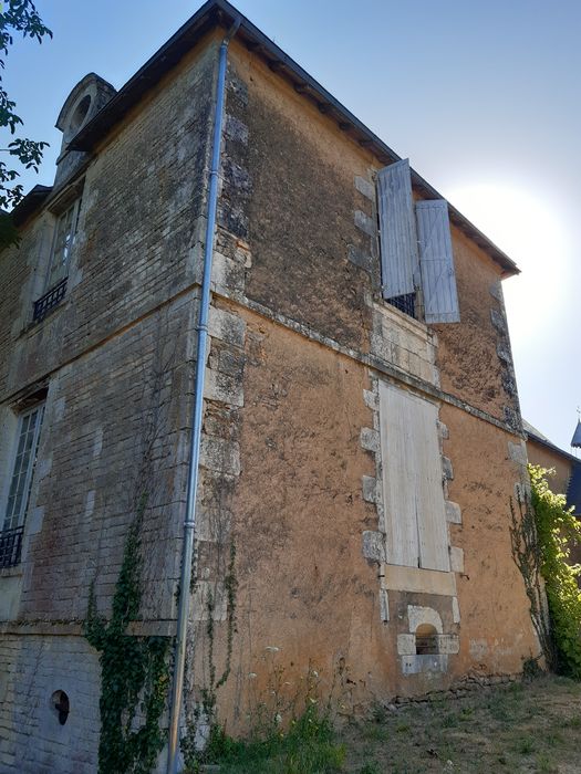aile en retour ouest, façade sud