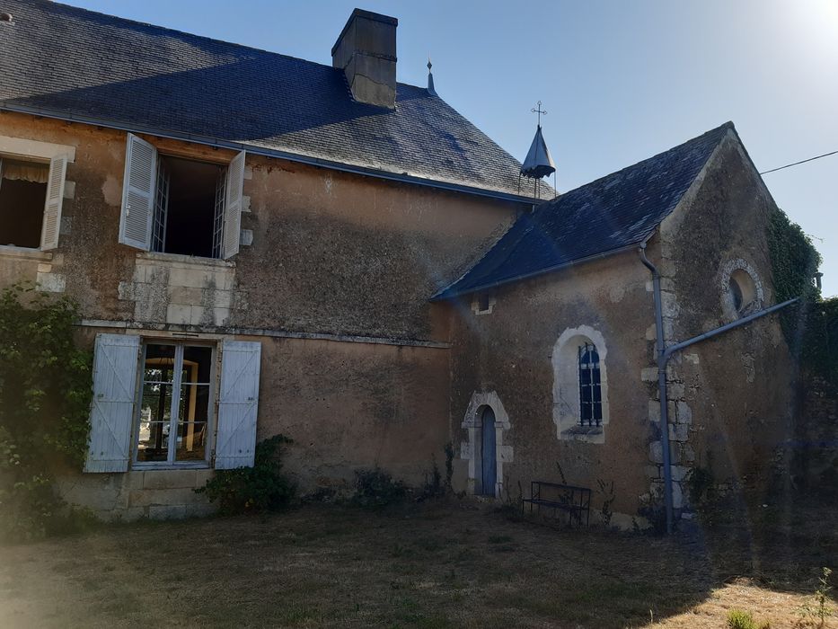 façade sud, vue partielle
