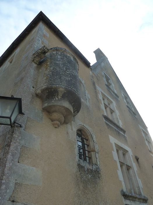 façade sud, vue partielle