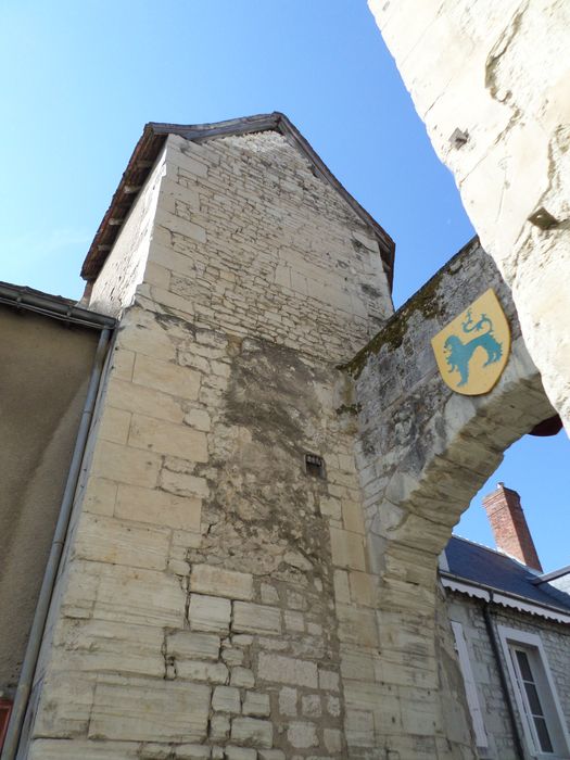 immeuble accolé au sud, façade nord