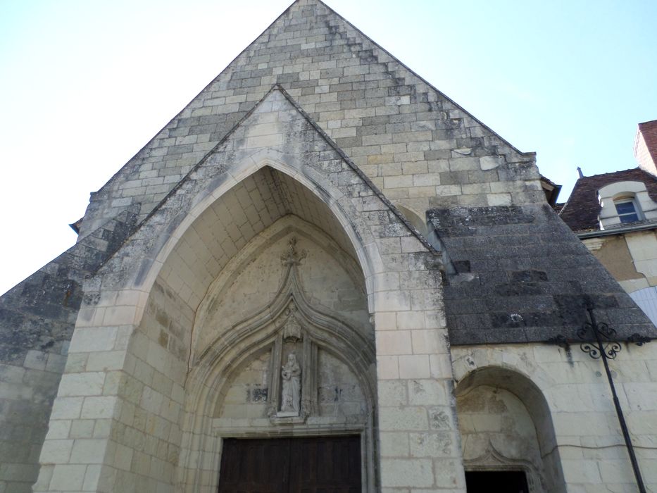 façade nord-ouest, vue partielle