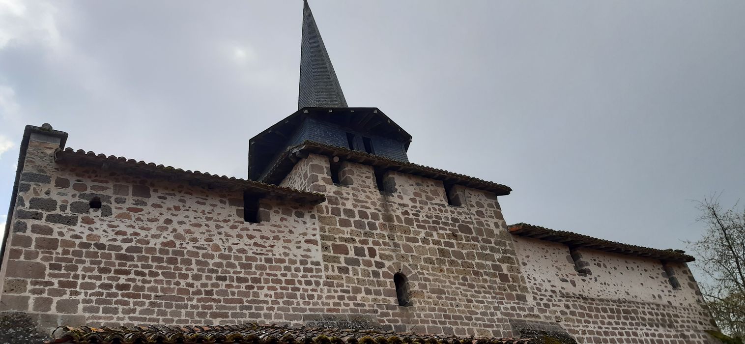 façade latérale nord, vue partielle